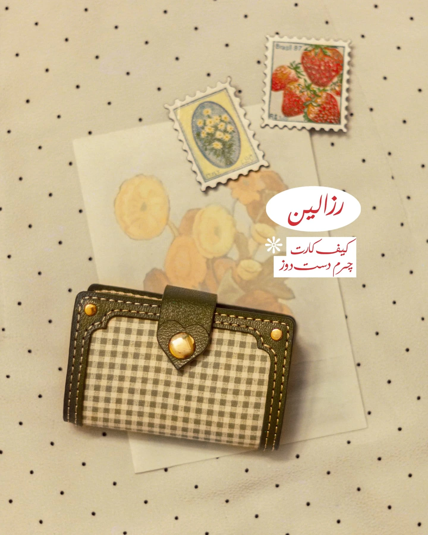 کیف کارت رزالین آکاردئونی