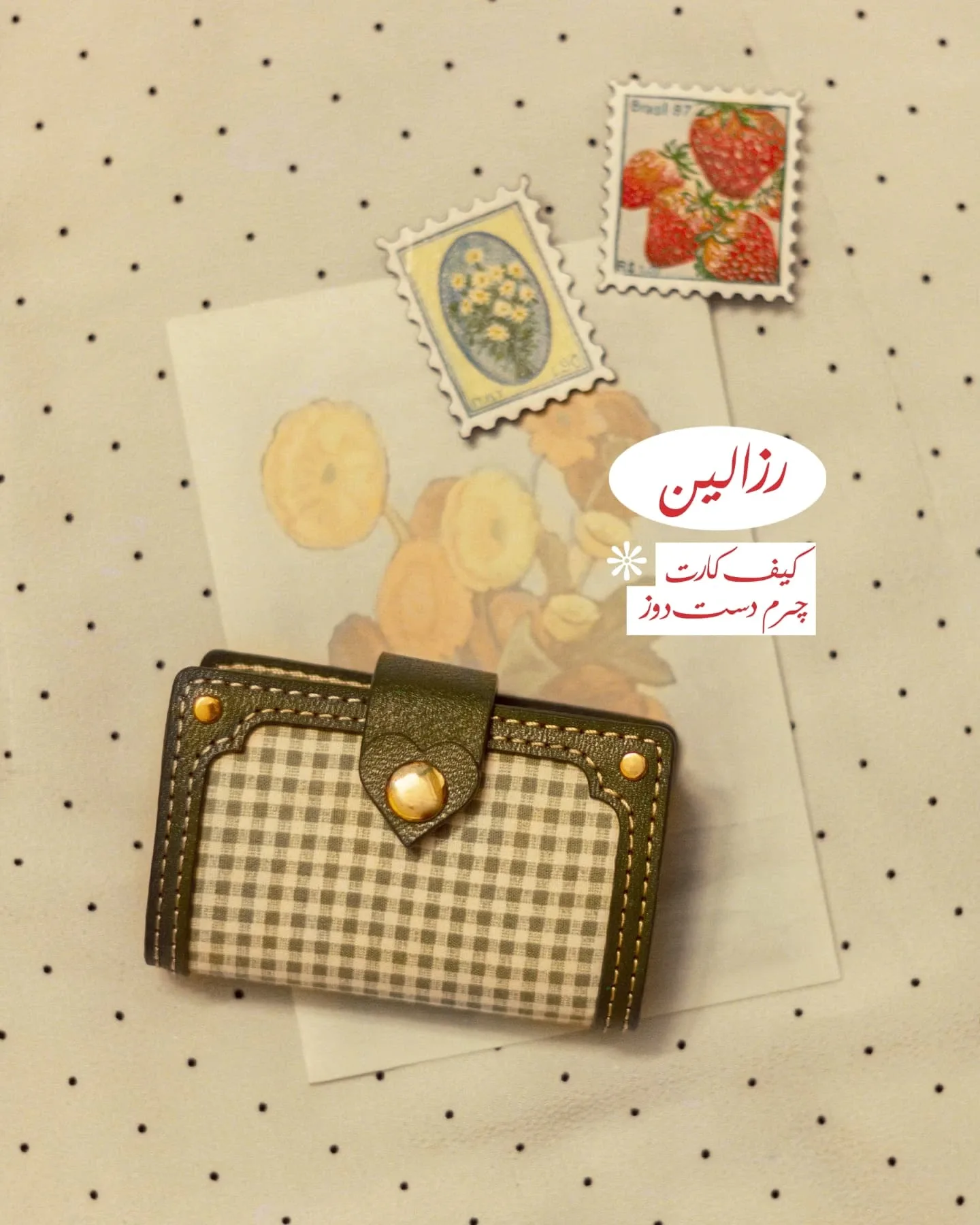 کیف کارت رزالین آکاردئونی